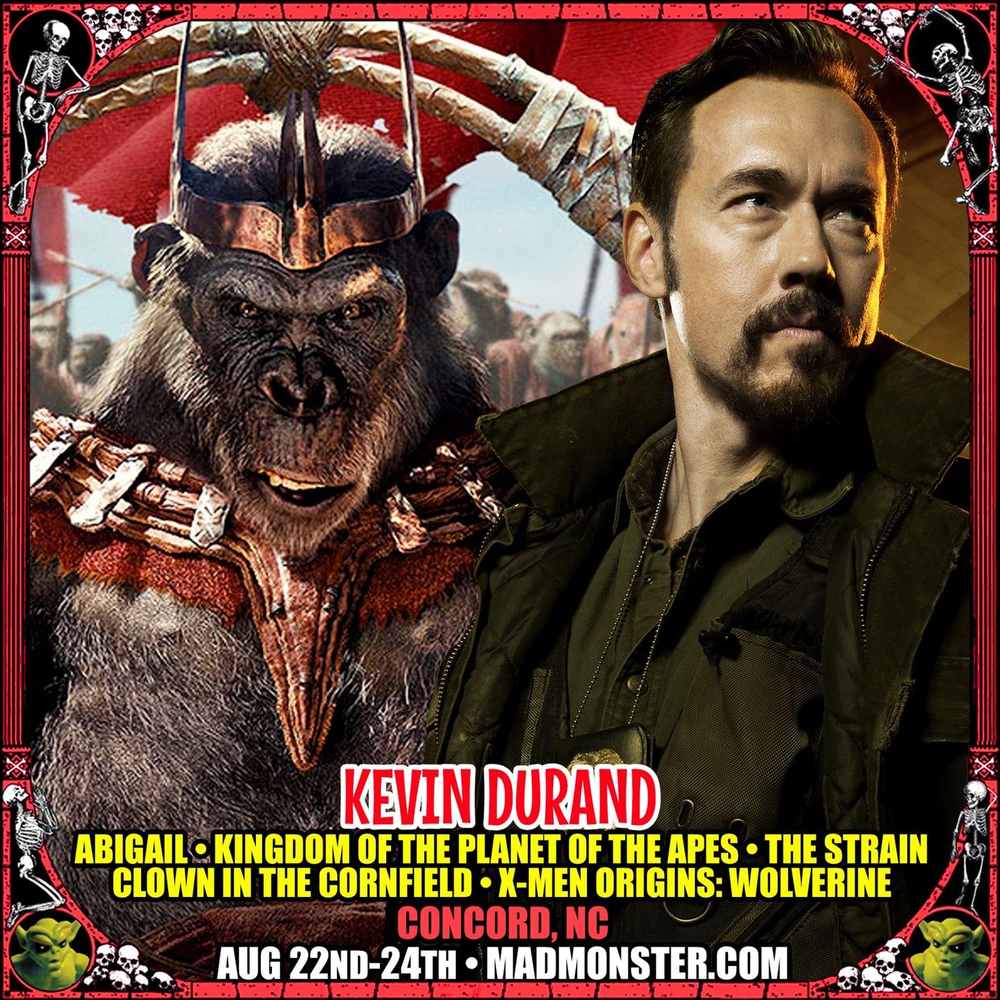 KEVIN DURAND AUTOGRAPH PRE-ORDER