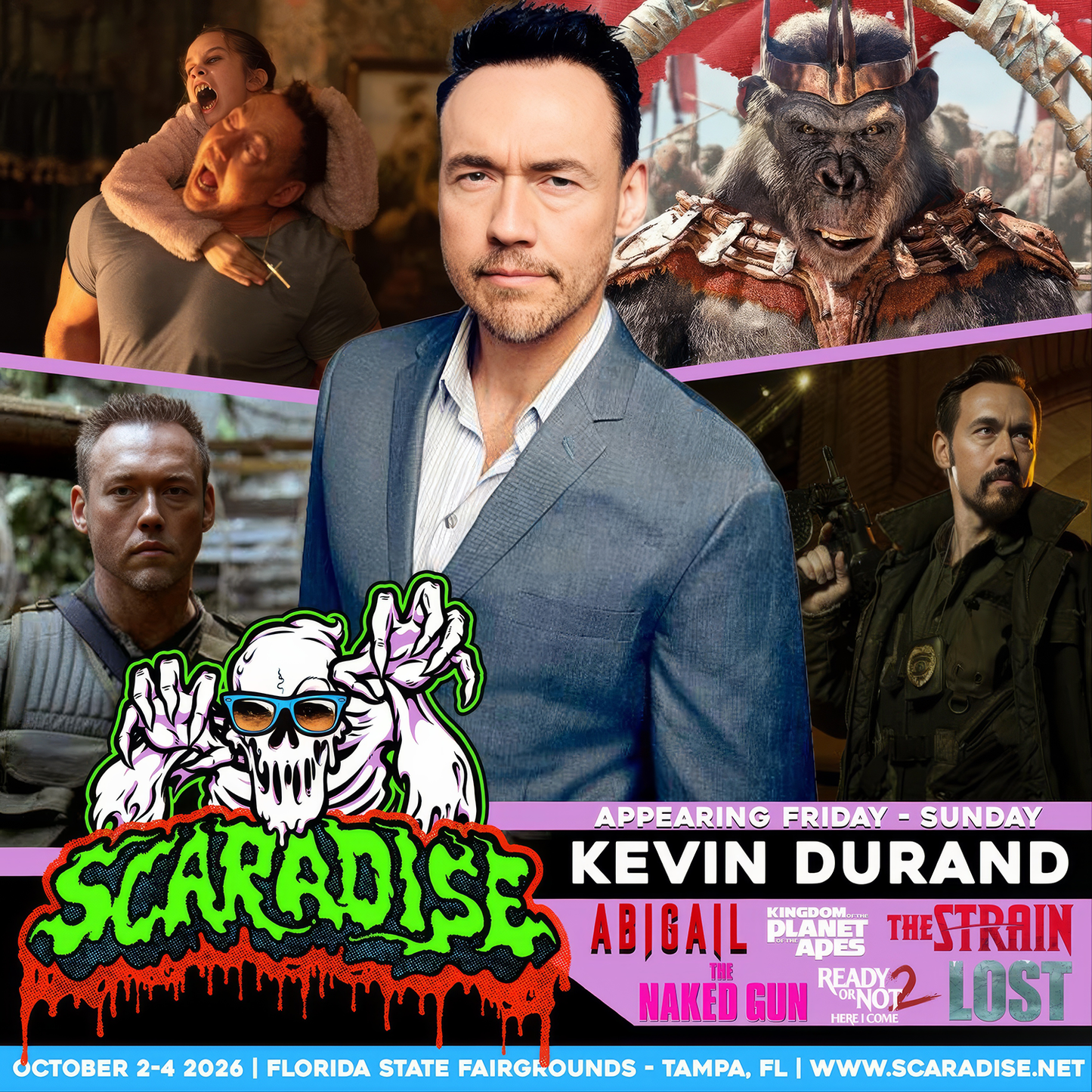 KEVIN DURAND AUTOGRAPH PRE-ORDER