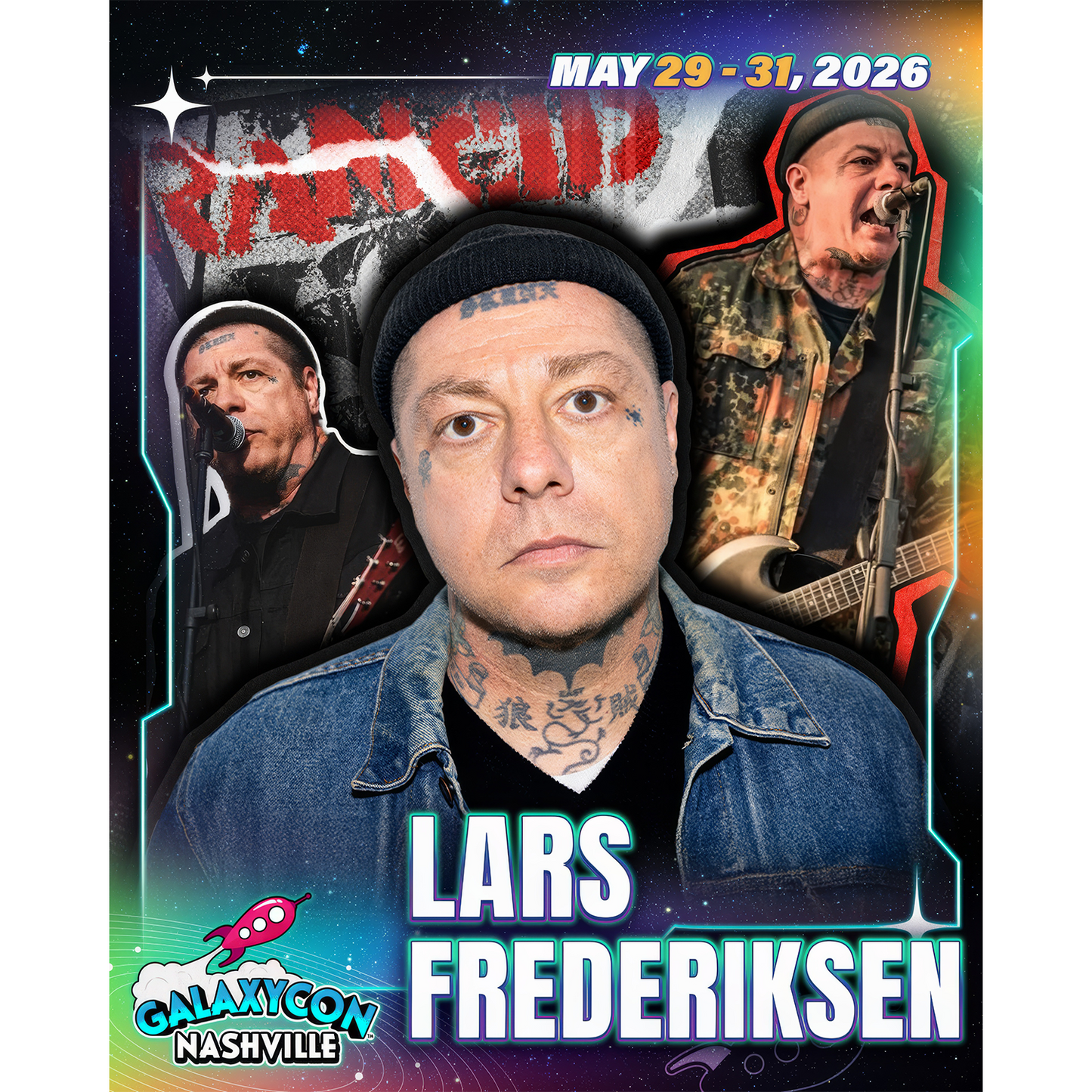 LARS FREDERIKSEN AUTOGRAPH PRE-ORDER
