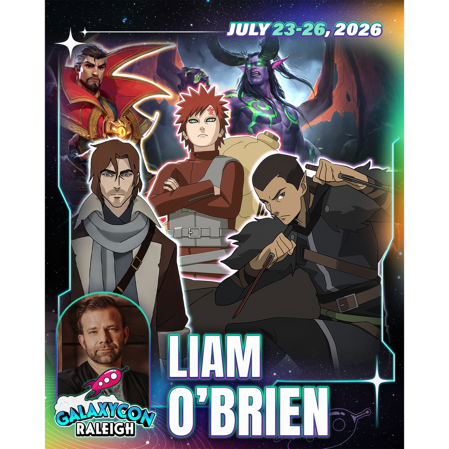 LIAM OBRIEN AUTOGRAPH PRE-ORDER