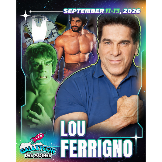 LOU FERRIGNO AUTOGRAPH PRE-ORDER