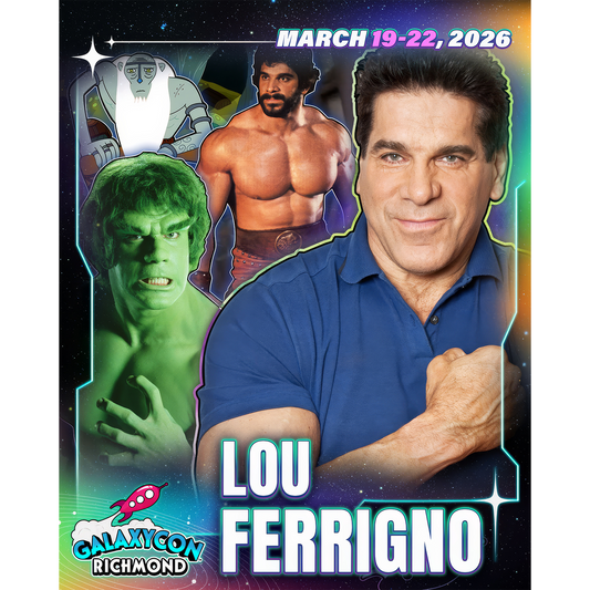 LOU FERRIGNO AUTOGRAPH PRE-ORDER