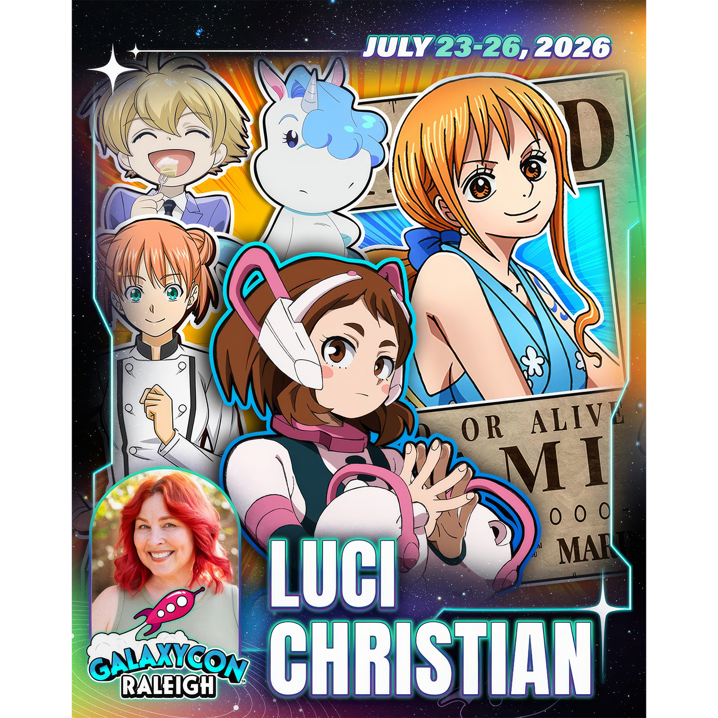 LUCI CHRISTIAN AUTOGRAPH PRE-ORDER