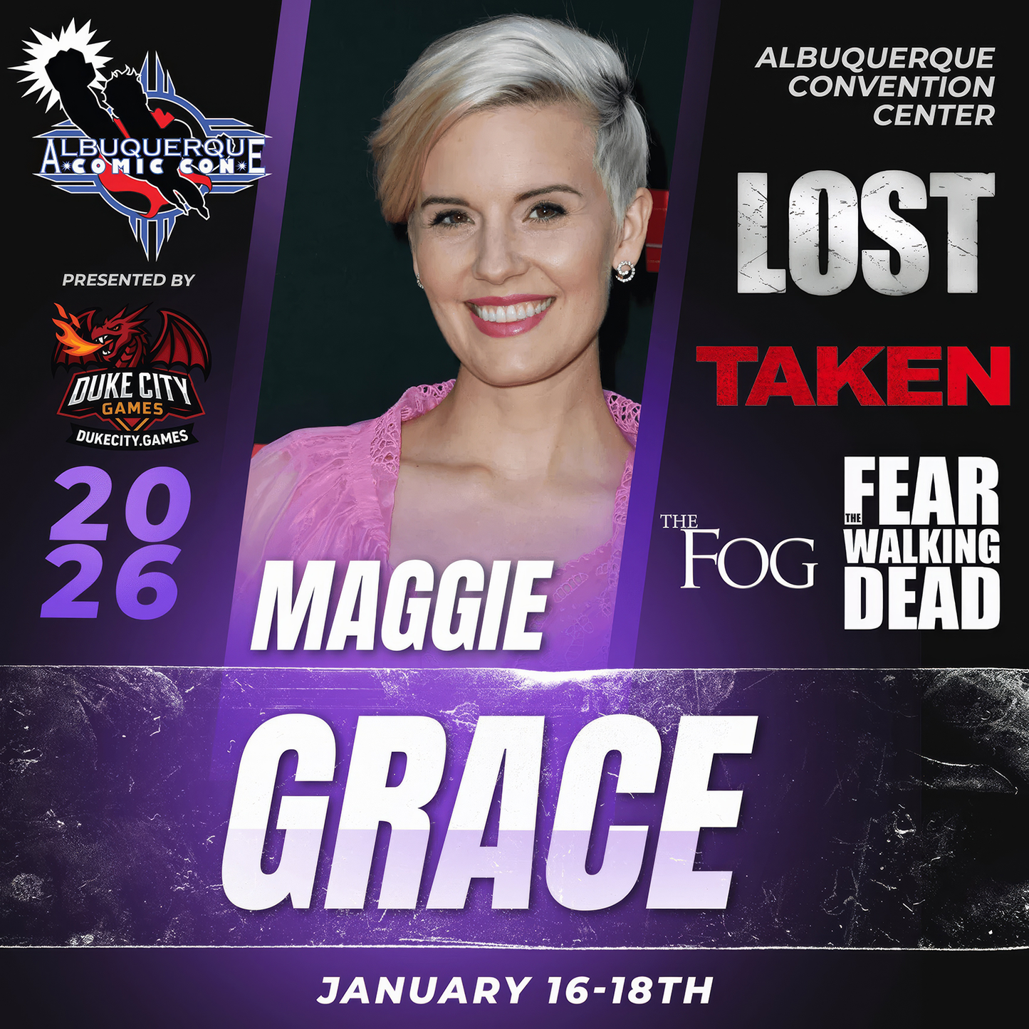 MAGGIE GRACE AUTOGRAPH PRE-ORDER