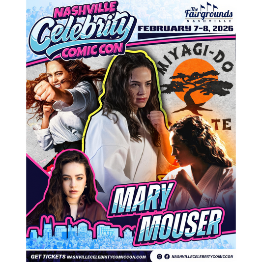 MARY MOUSER AUTOGRAPH PRE-ORDER