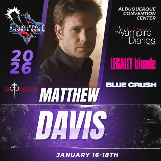 MATTHEW DAVIS AUTOGRAPH PRE-ORDER