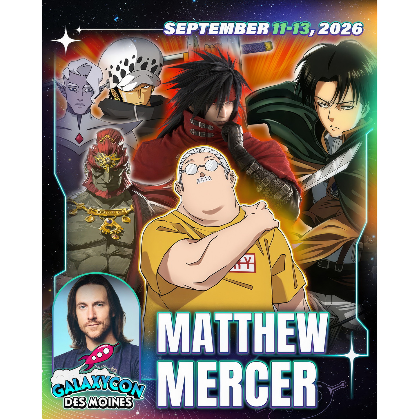 MATTHEW MERCER AUTOGRAPH PRE-ORDER