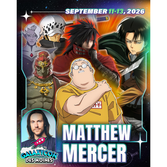 MATTHEW MERCER AUTOGRAPH PRE-ORDER