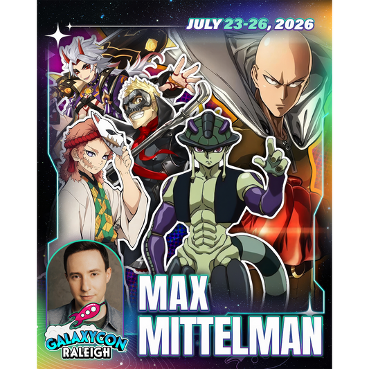 MAX MITTELMAN AUTOGRAPH PRE-ORDER