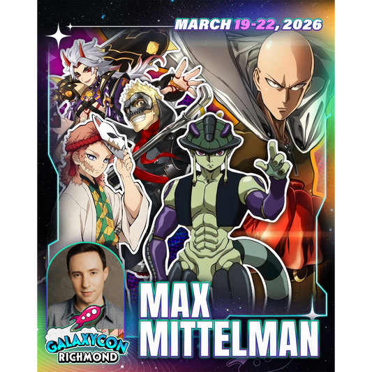 MAX MITTELMAN AUTOGRAPH PRE-ORDER