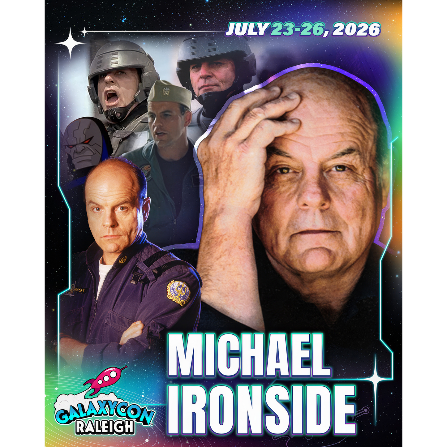 MICHAEL IRONSIDE AUTOGRAPH PRE-ORDER
