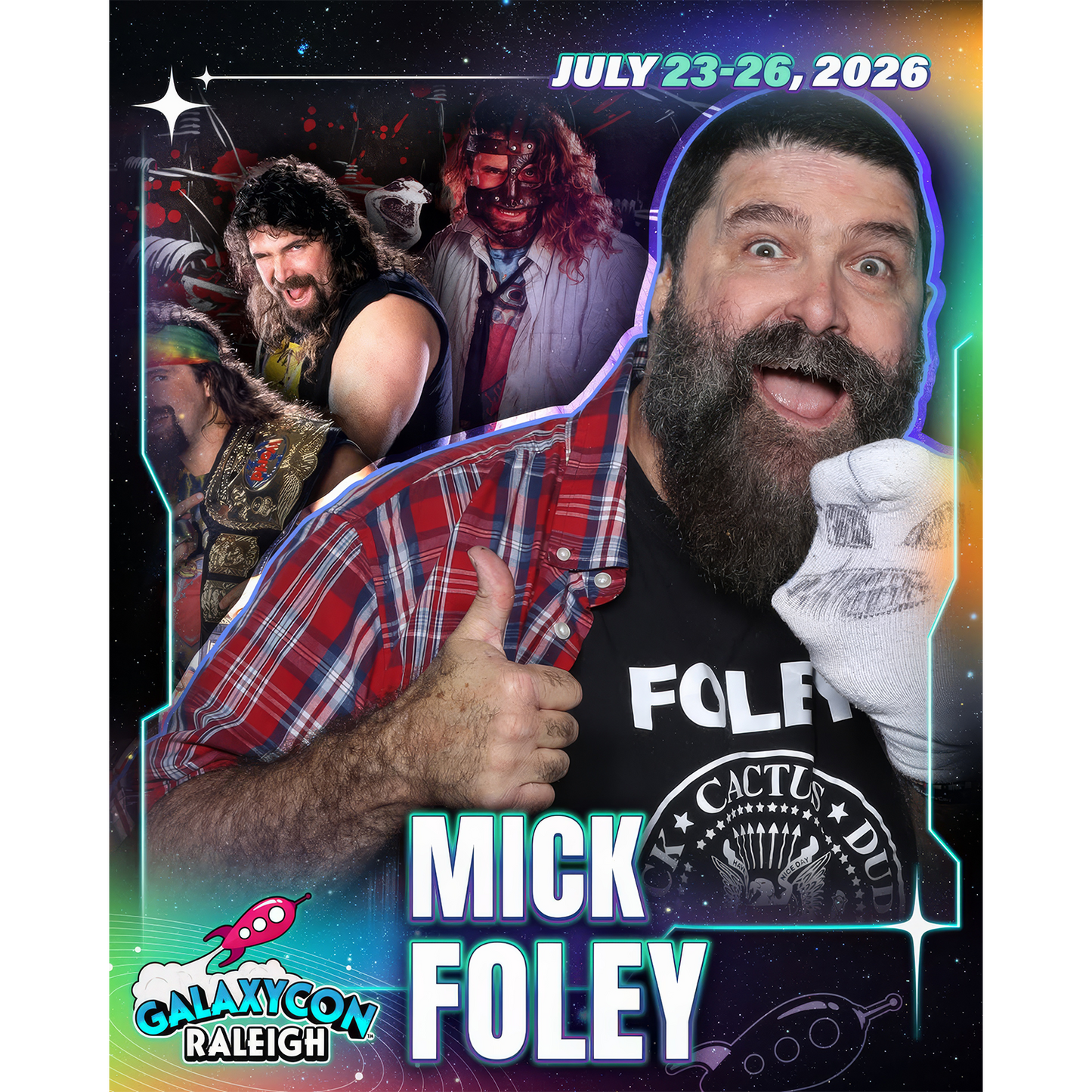 MICK FOLEY AUTOGRAPH PRE-ORDER