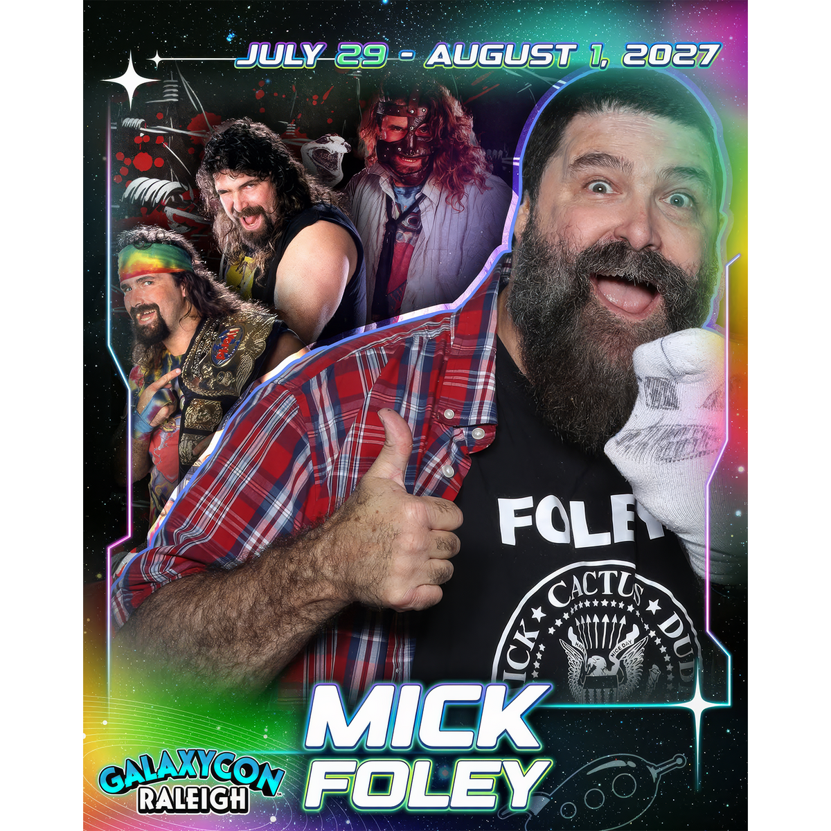 MICK FOLEY AUTOGRAPH PRE-ORDER
