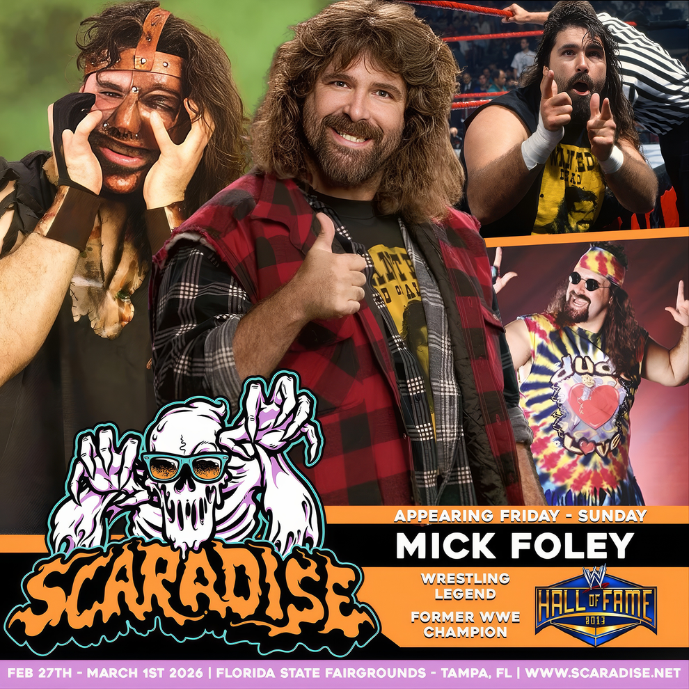 MICK FOLEY AUTOGRAPH PRE-ORDER – Fénix Autographs