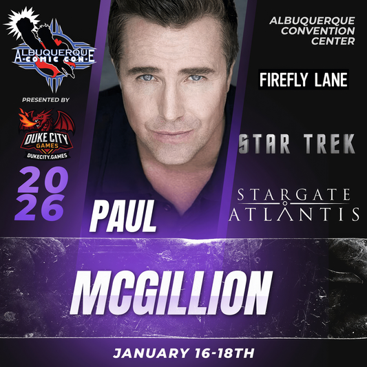 PAUL MCGILLION AUTOGRAPH PRE-ORDER