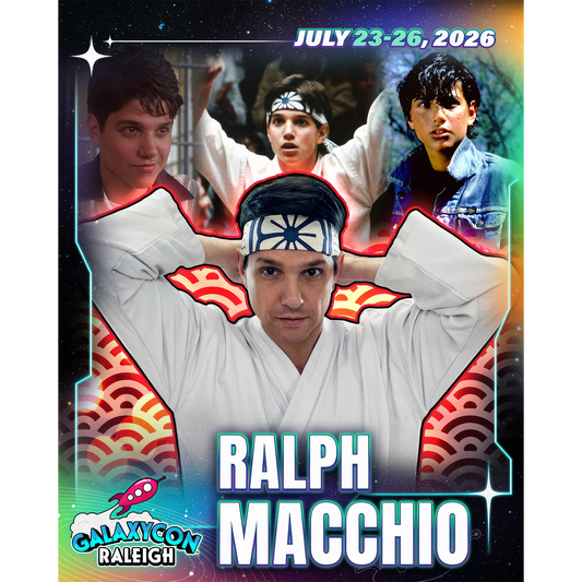 RALPH MACCHIO AUTOGRAPH PRE-ORDER