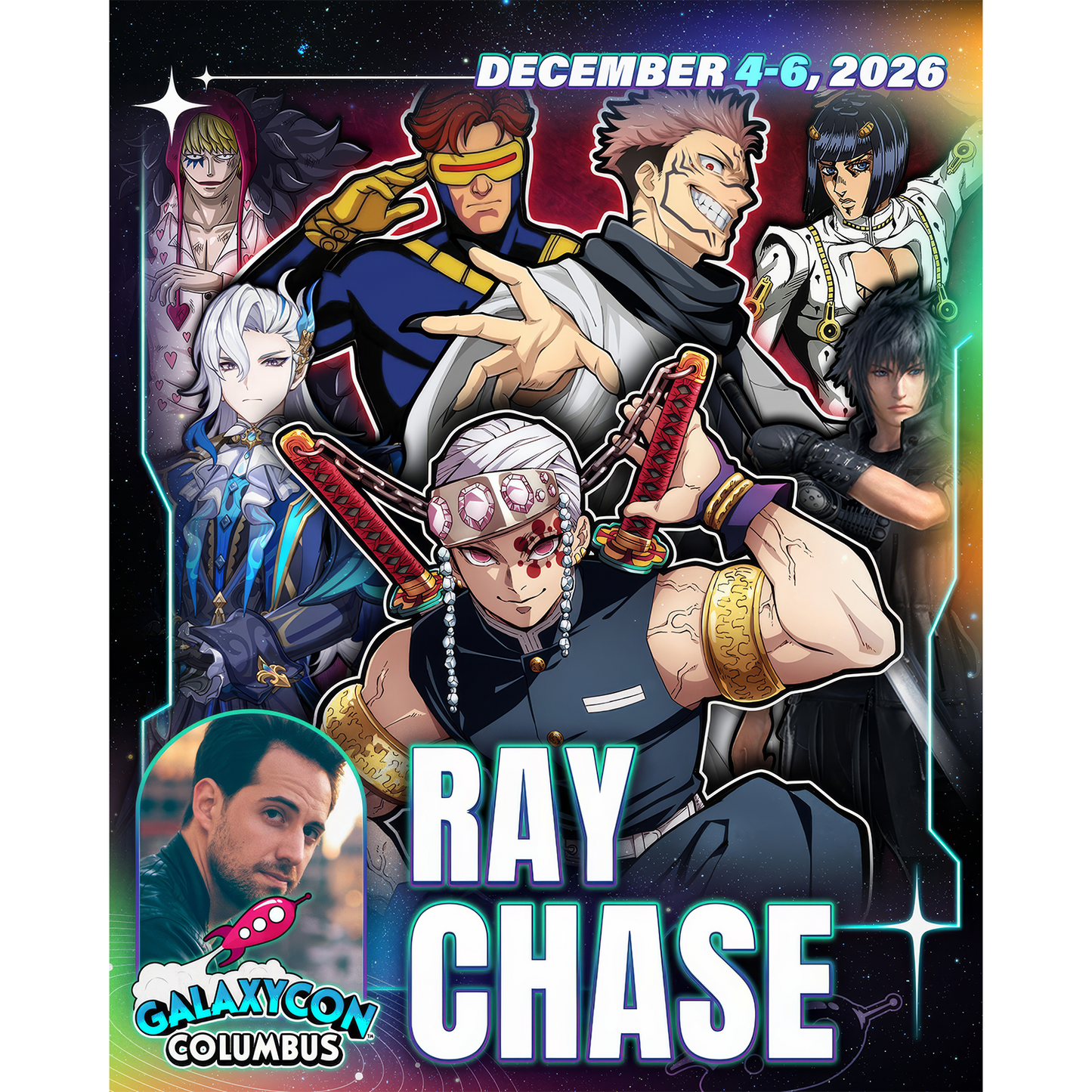 RAY CHASE AUTOGRAPH PRE-ORDER