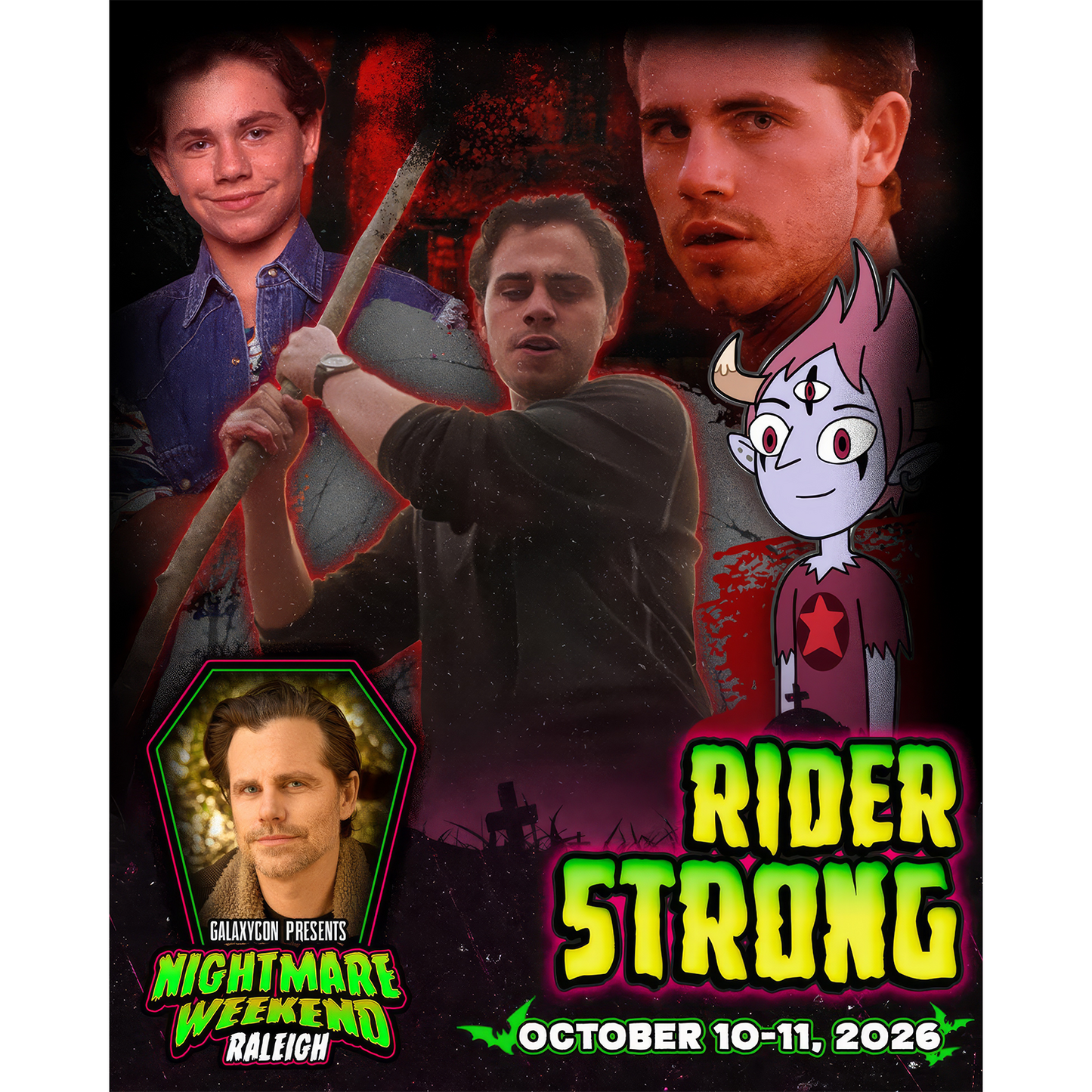 RIDER STRONG AUTOGRAPH PRE-ORDER
