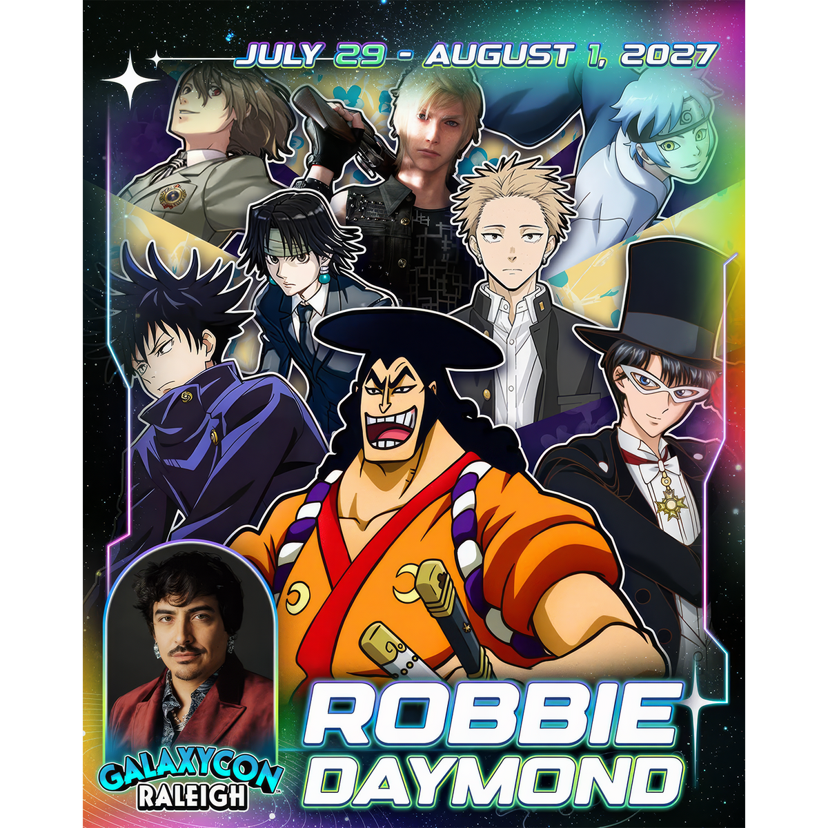 ROBBIE DAYMOND AUTOGRAPH PRE-ORDER