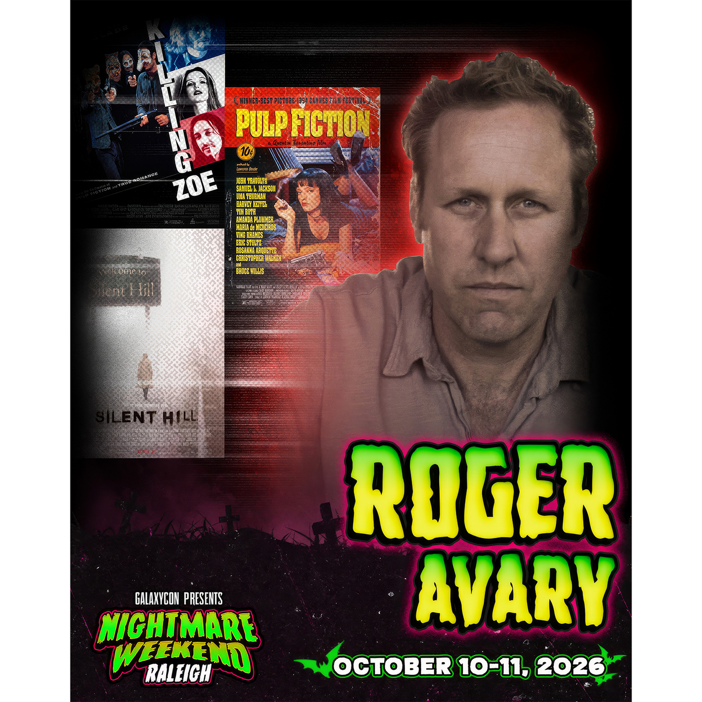 ROGER AVARY AUTOGRAPH PRE-ORDER
