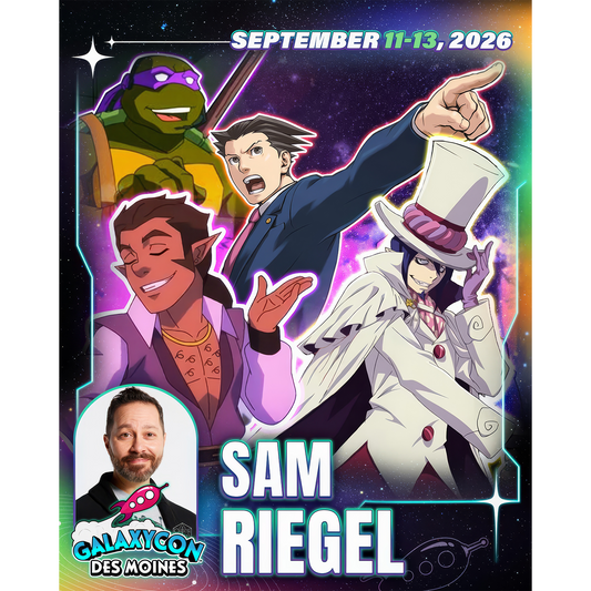SAM RIEGEL AUTOGRAPH PRE-ORDER
