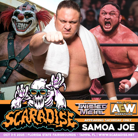 SAMOA JOE AUTOGRAPH PRE-ORDER