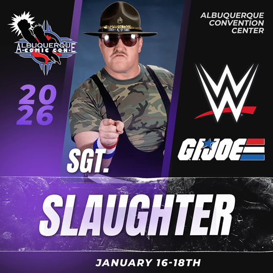 SGT SLAUGHTER AUTOGRAPH PRE-ORDER