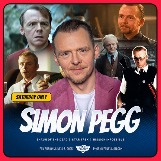 SIMON PEGG AUTOGRAPH PRE-ORDER