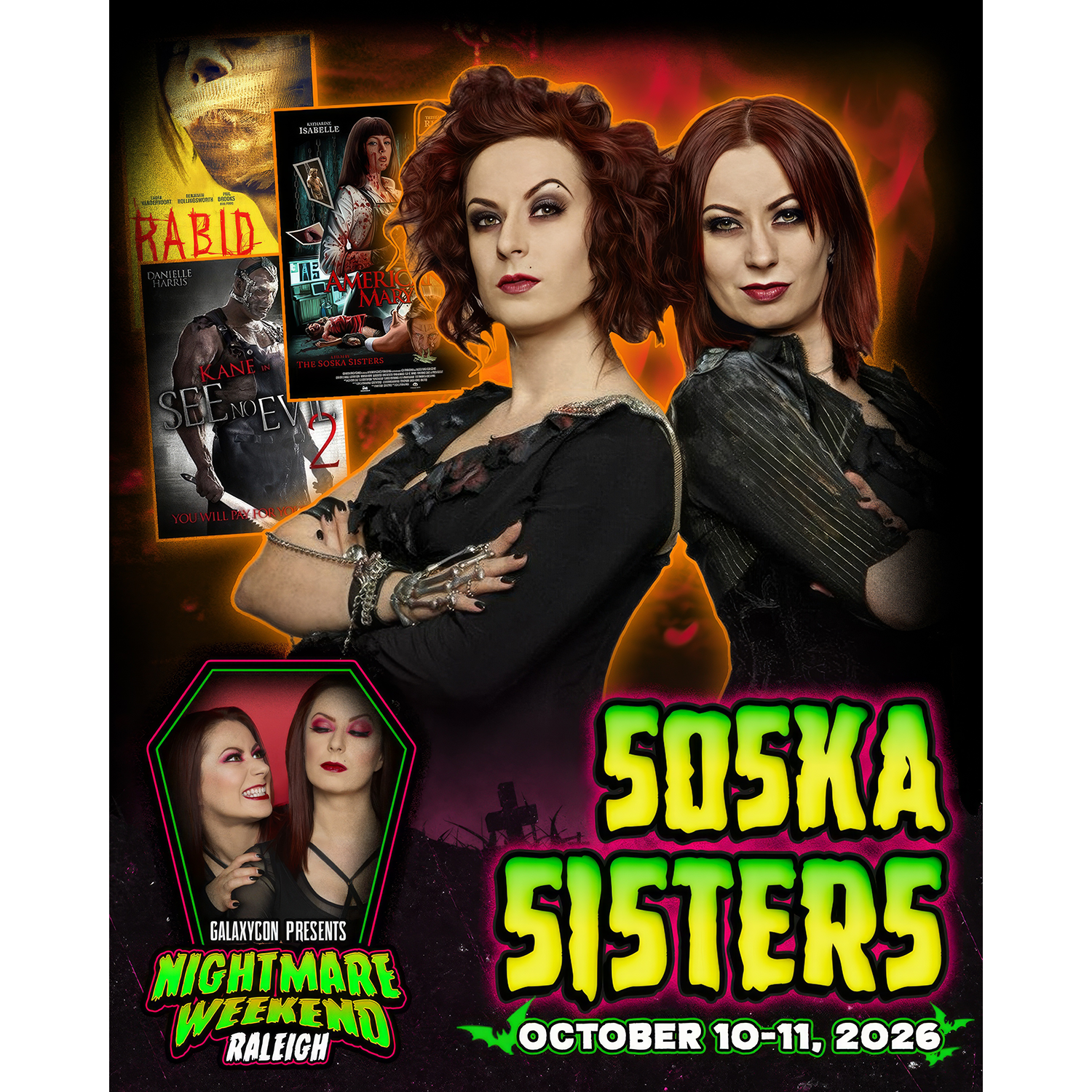 SOSKA SISTERS AUTOGRAPH PRE-ORDER – Fénix Autographs