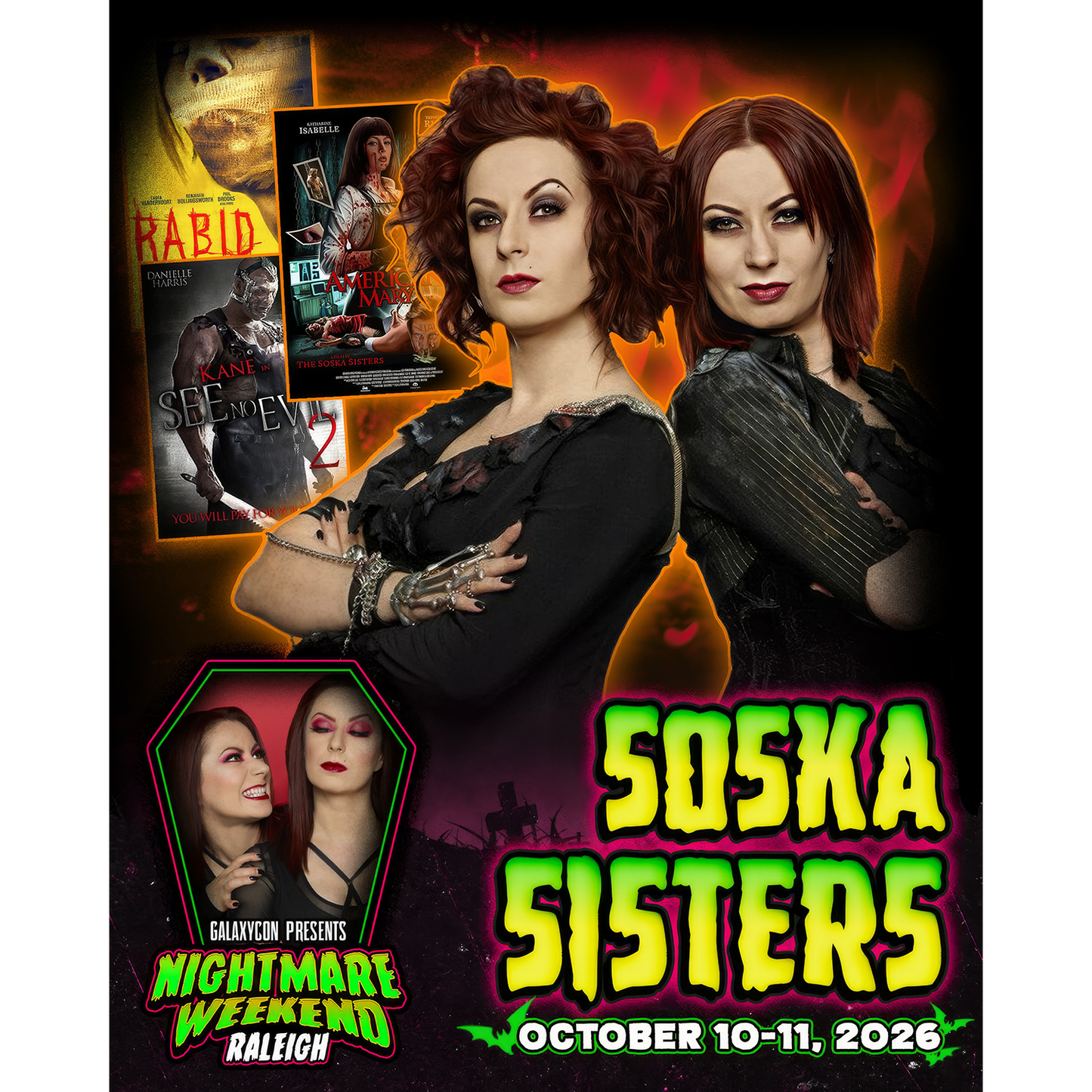 SOSKA SISTERS AUTOGRAPH PRE-ORDER