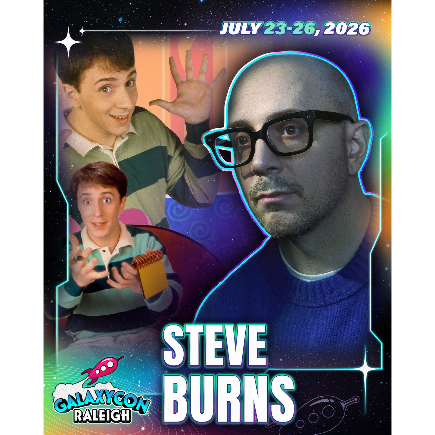 STEVE BURNS AUTOGRAPH PRE-ORDER