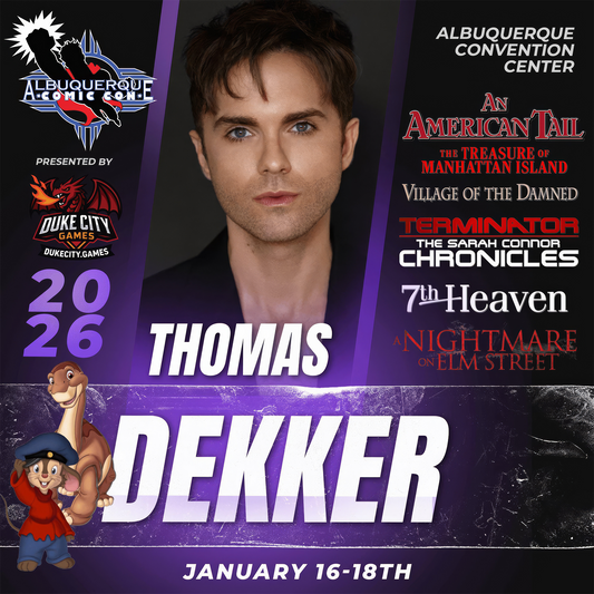 THOMAS DEKKER AUTOGRAPH PRE-ORDER