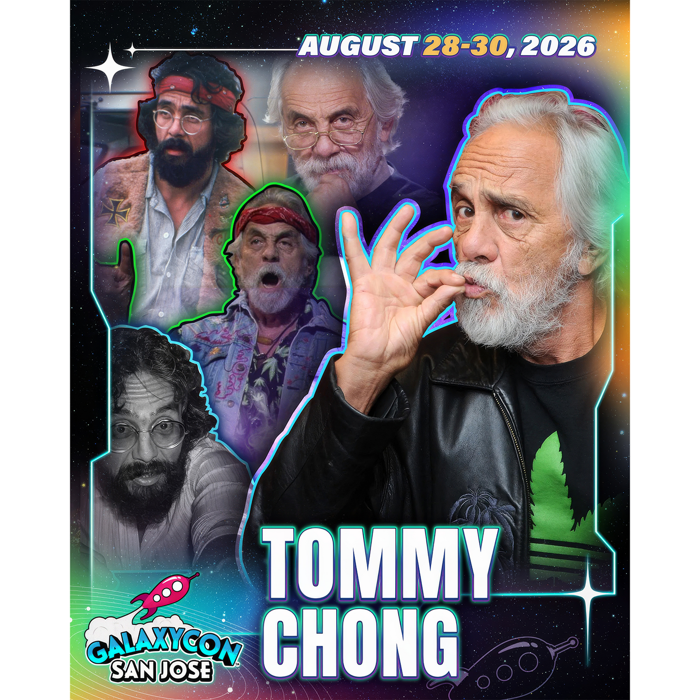 TOMMY CHONG AUTOGRAPH PRE-ORDER
