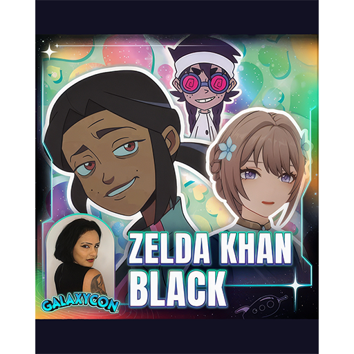 ZELDA KHAN BLACK AUTOGRAPH PRE-ORDER