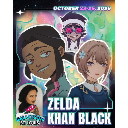ZELDA KHAN BLACK AUTOGRAPH PRE-ORDER