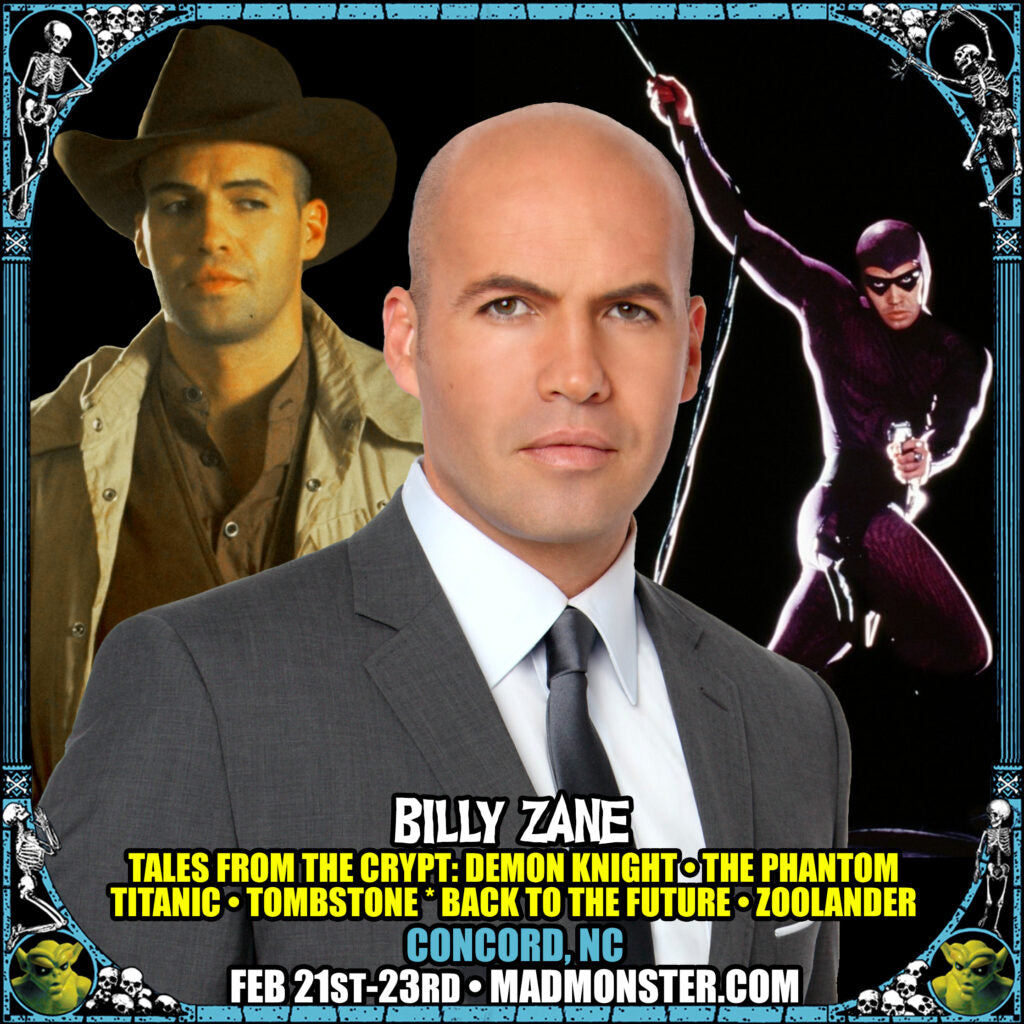 BILLY ZANE AUTOGRAPH PRE-ORDER